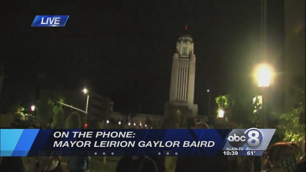 On The Phone With Lincoln Mayor Leirion Gaylor Baird Amid Protests