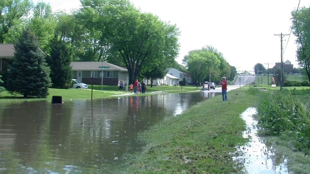 Flooding In Lincoln Neighborhood