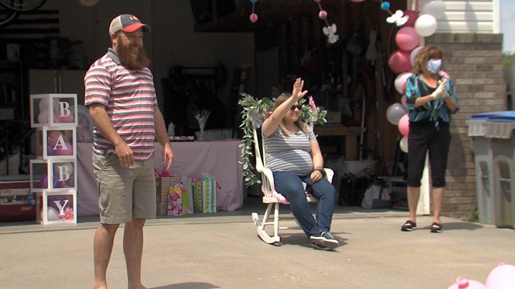 This family births a new way to baby shower during quarantine