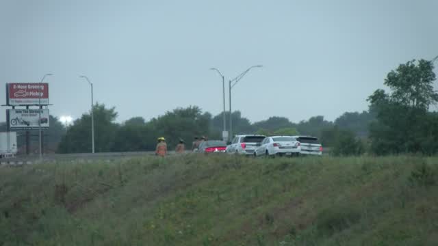 Pick Up Truck Rolled Near Salt Creek Rd.