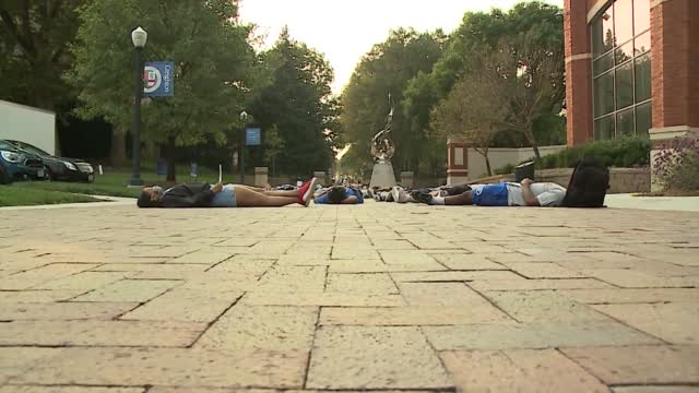 Creighton Students Hold 'die In' Demonstration