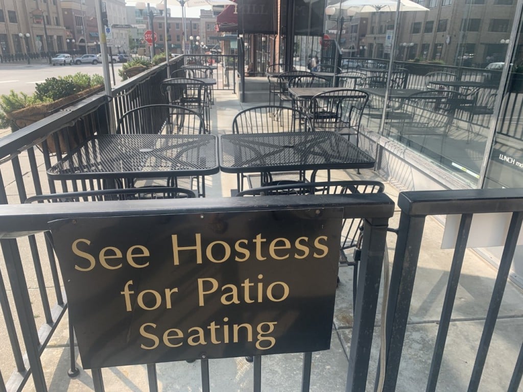 Outdoor Patio in Haymarket