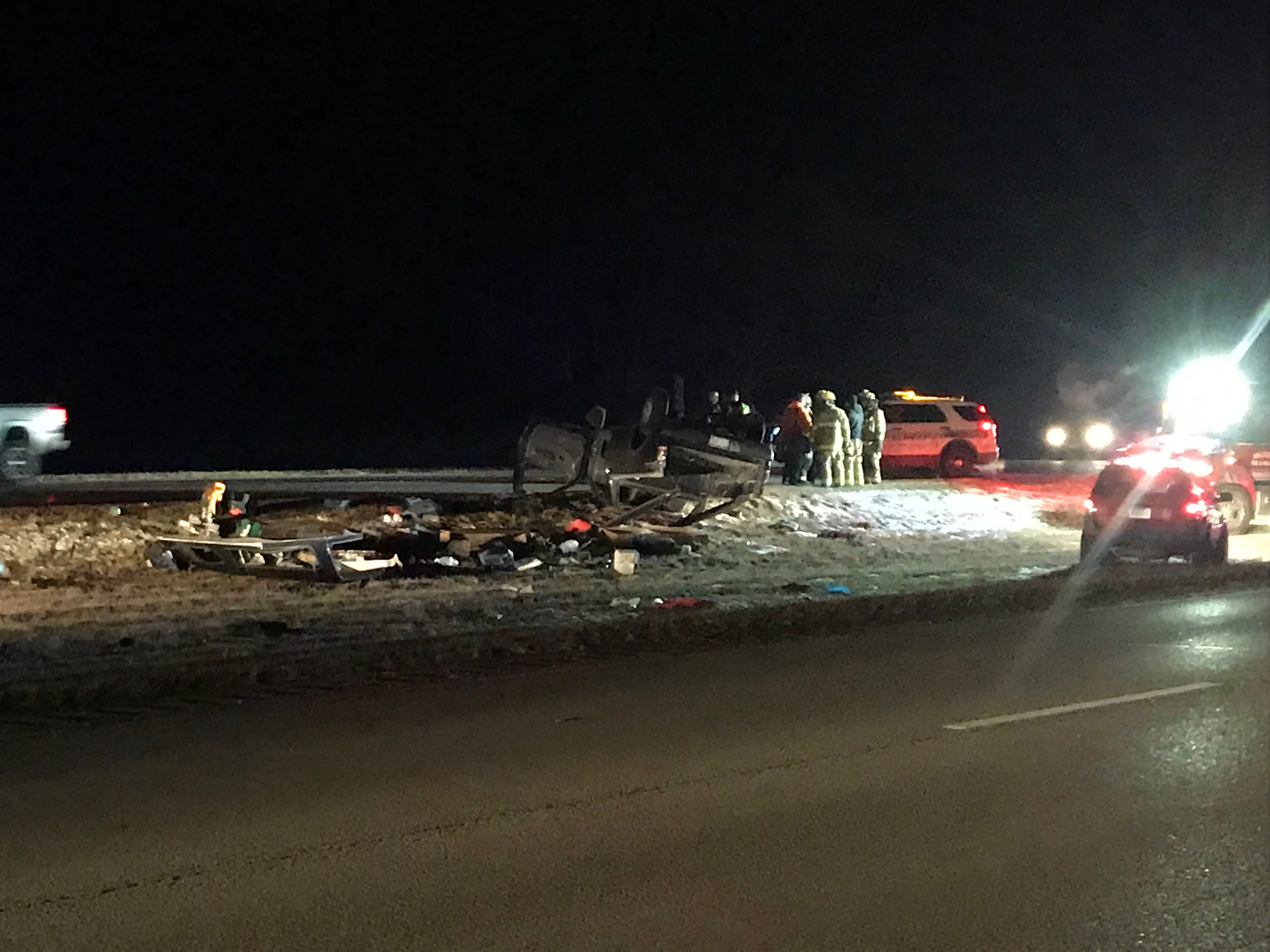 Officials respond to accident on I80 near Pleasant Dale