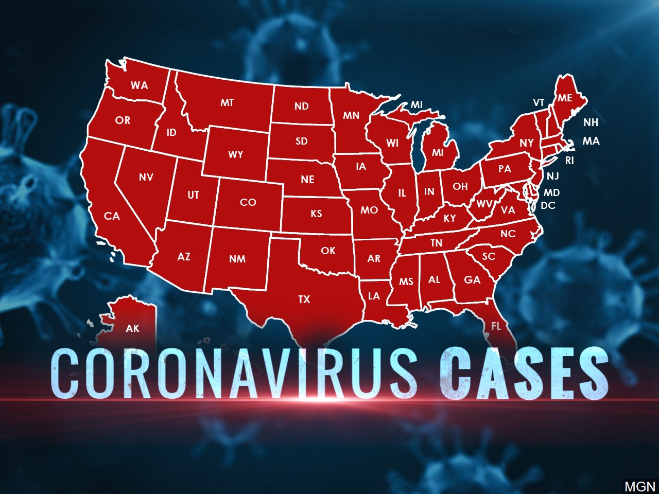 Nebraska rate of new virus cases remains seventh highest