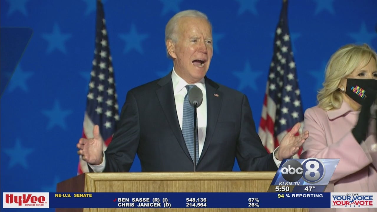 Biden wins Nebraska's 2nd congressional district electoral vote