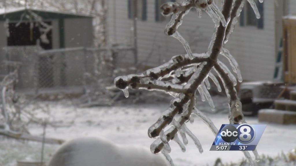 David City Residents Cleaning Up After Ice Storm