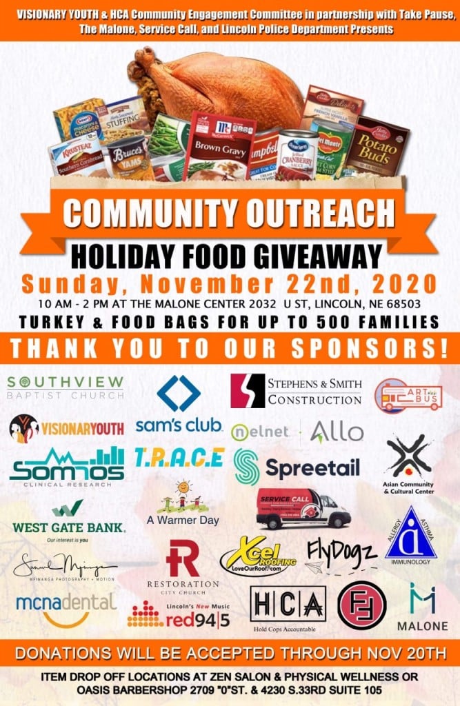 Community Outreach Holiday Food Giveaway