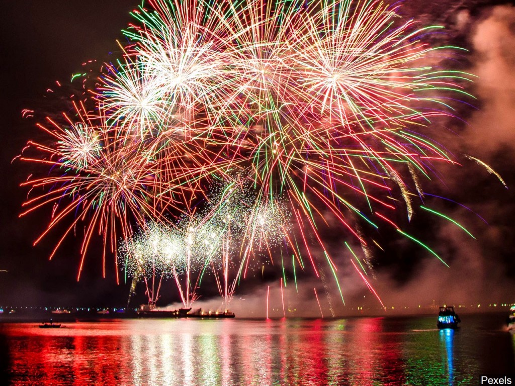 new year fireworks