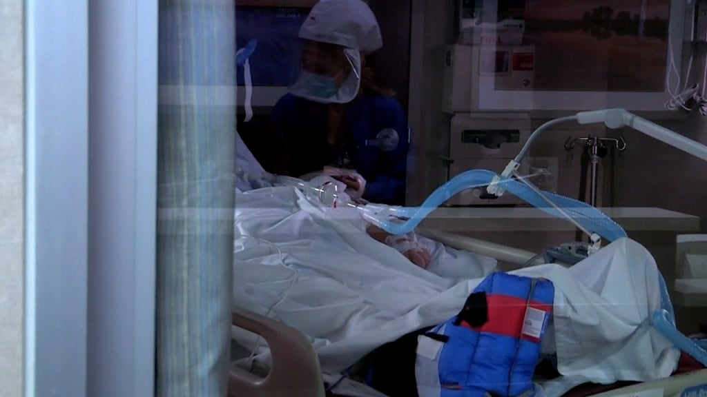 Inside the ICU COVID unit at Bryan Health.