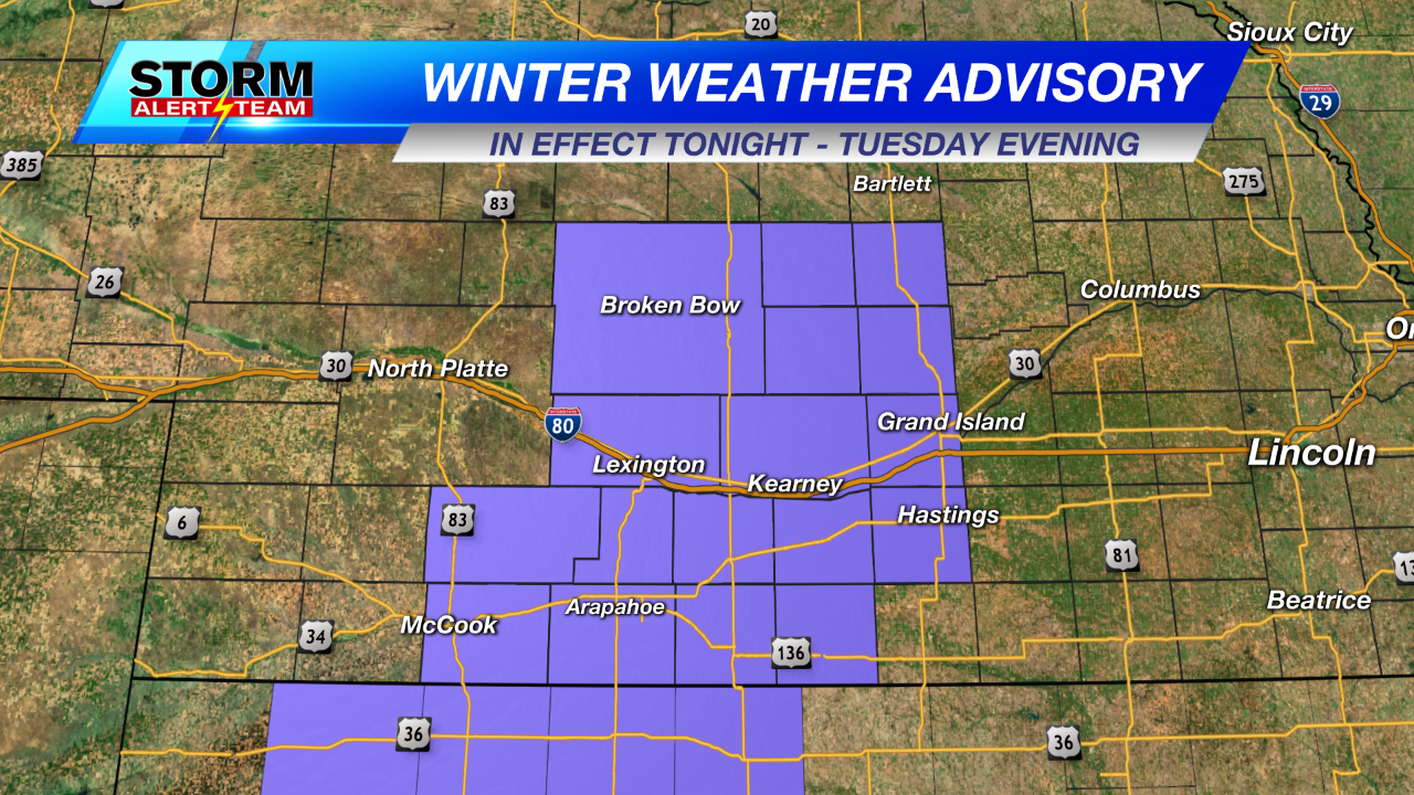 Another round of snow coming to Nebraska