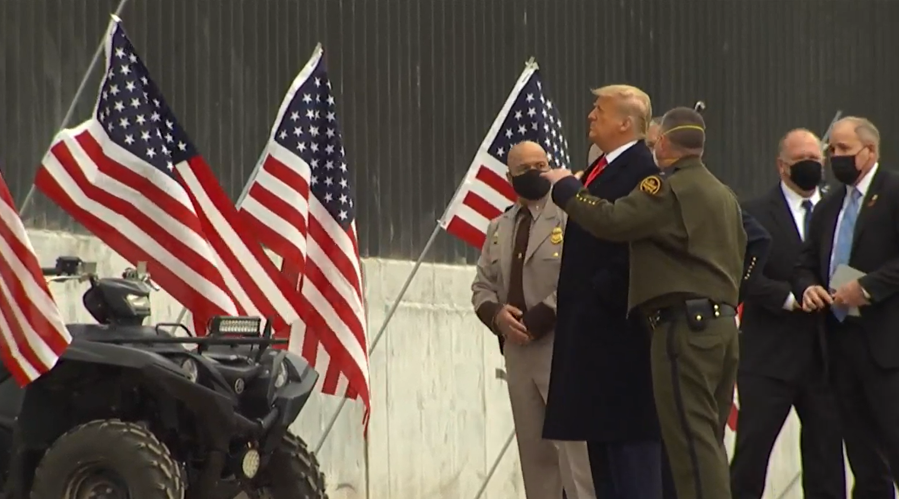 AS IT HAPPENS: Trump talks immigration at the border wall