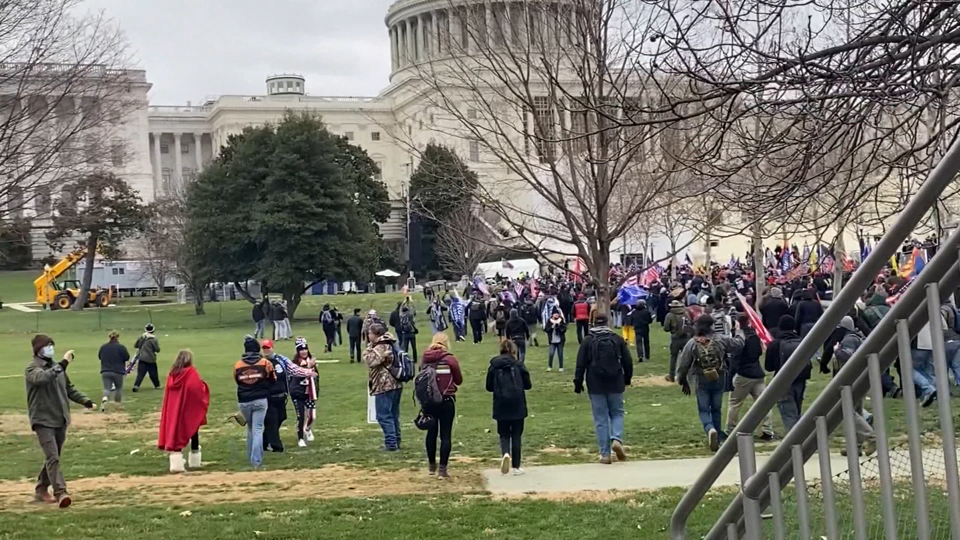 VIDEO Protestors descend on U.S. Capitol, here's what happened