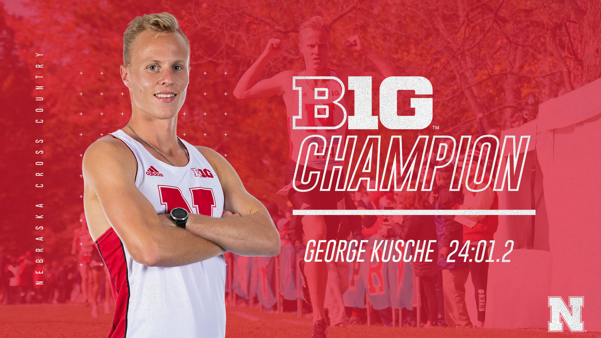 NEB XC Kusche Crowned Big Ten Champion