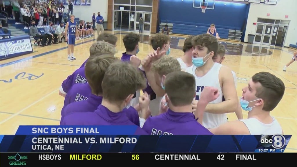 Highlights: Milford, Centennial Win Snc Titles