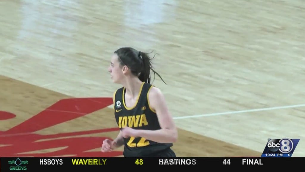 Iowa, Clark Beats Nebraska Women's Basketball