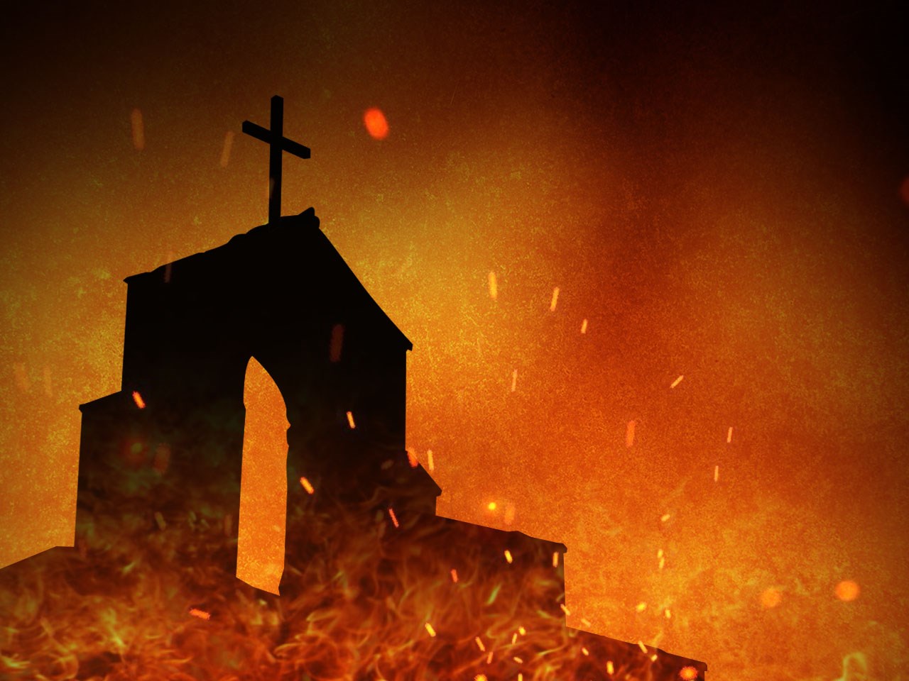 Man found not responsible for burning down Nebraska church