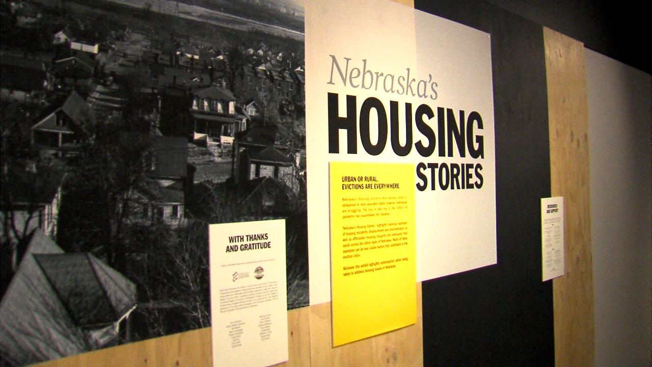 Nebraska History Museum featuring 'Evicted' exhibit through February