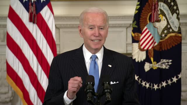 Biden Vaccines For All Adults By May's End