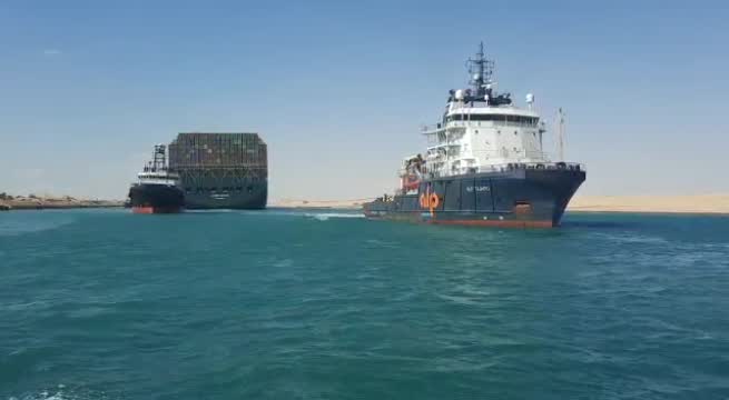 Ever Given Pulled Free From The Suez Canal