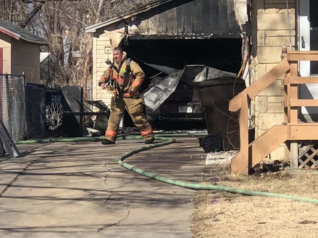 GARAGE FIRE