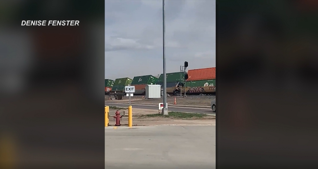 TRAIN DERAILED