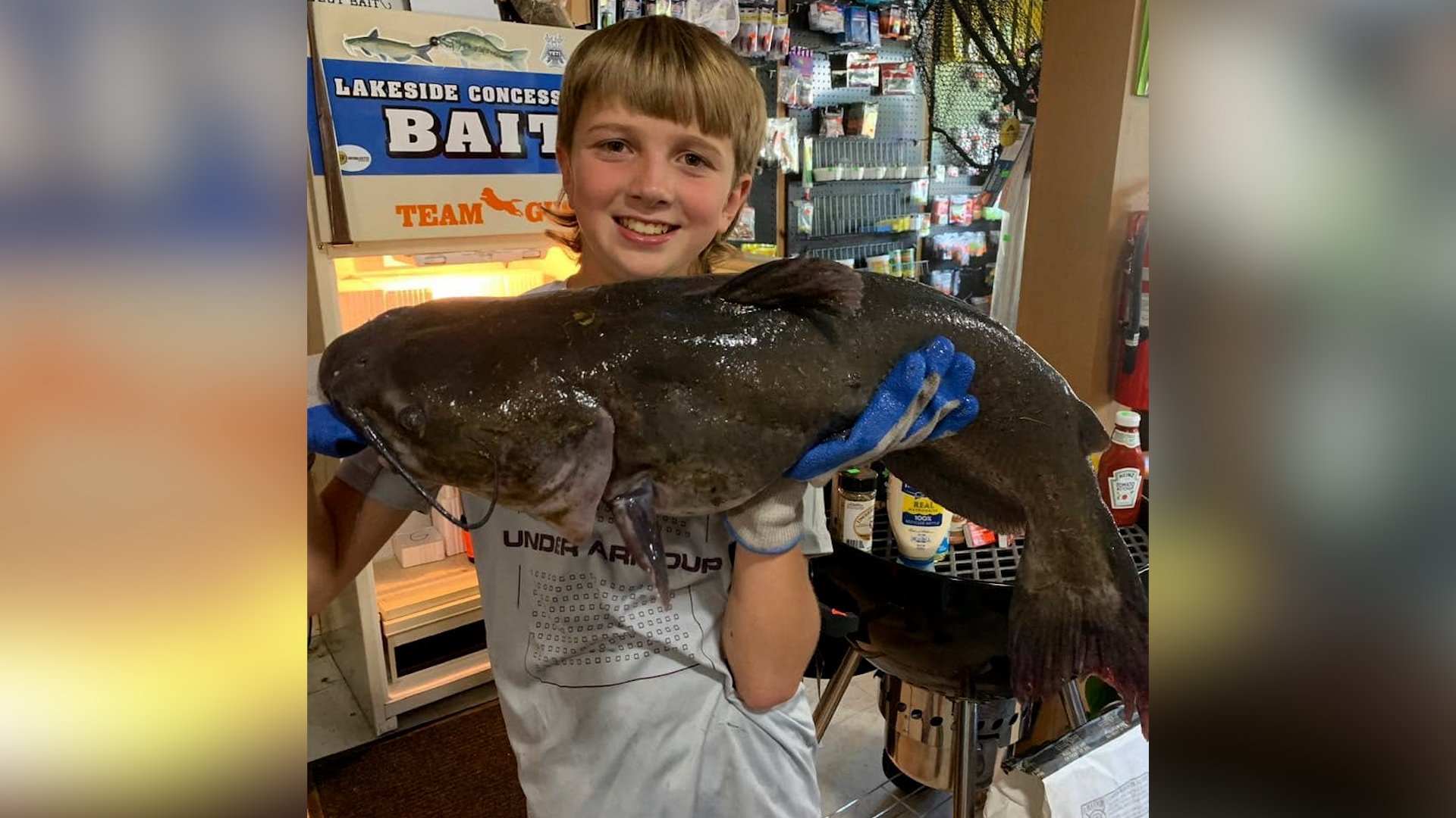 The Story of Catfish Kolby: An 11-year-old with a mullet and a growing  fishing bait business