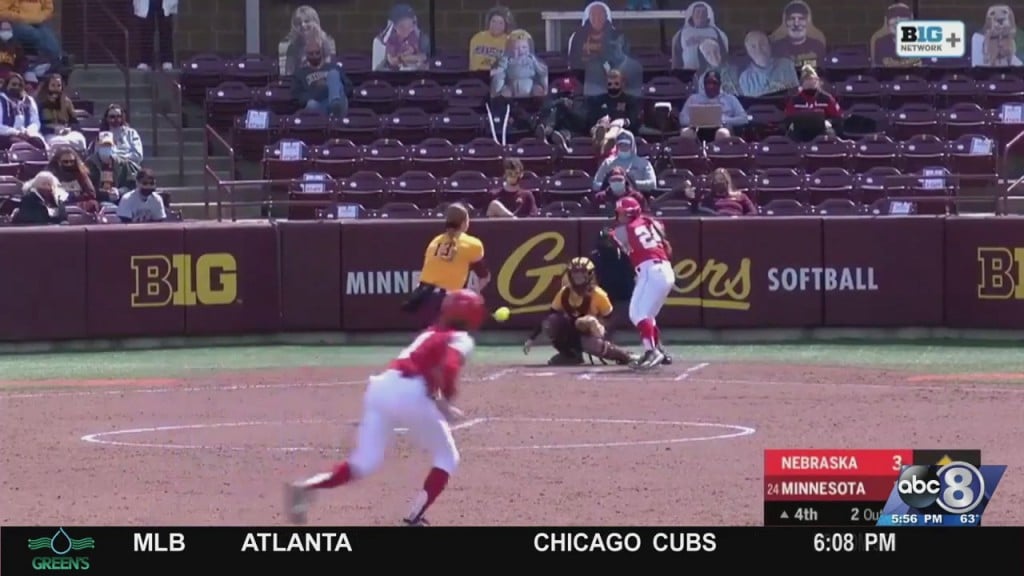 Husker Softball Beats Minnesota