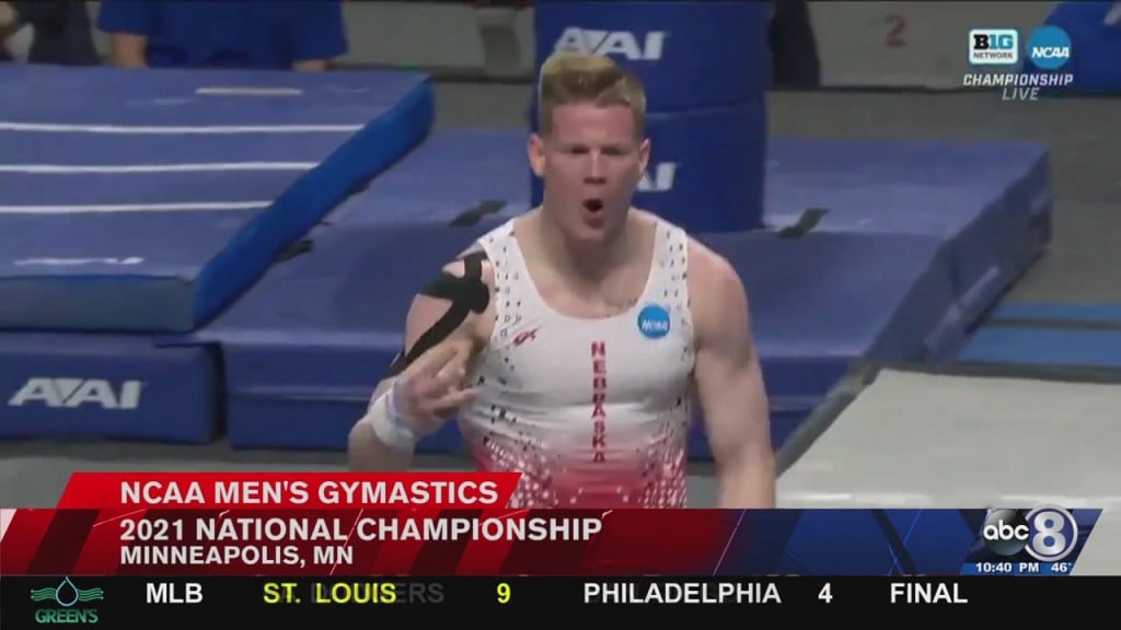 Husker Men's Gymnastics Finish 4th