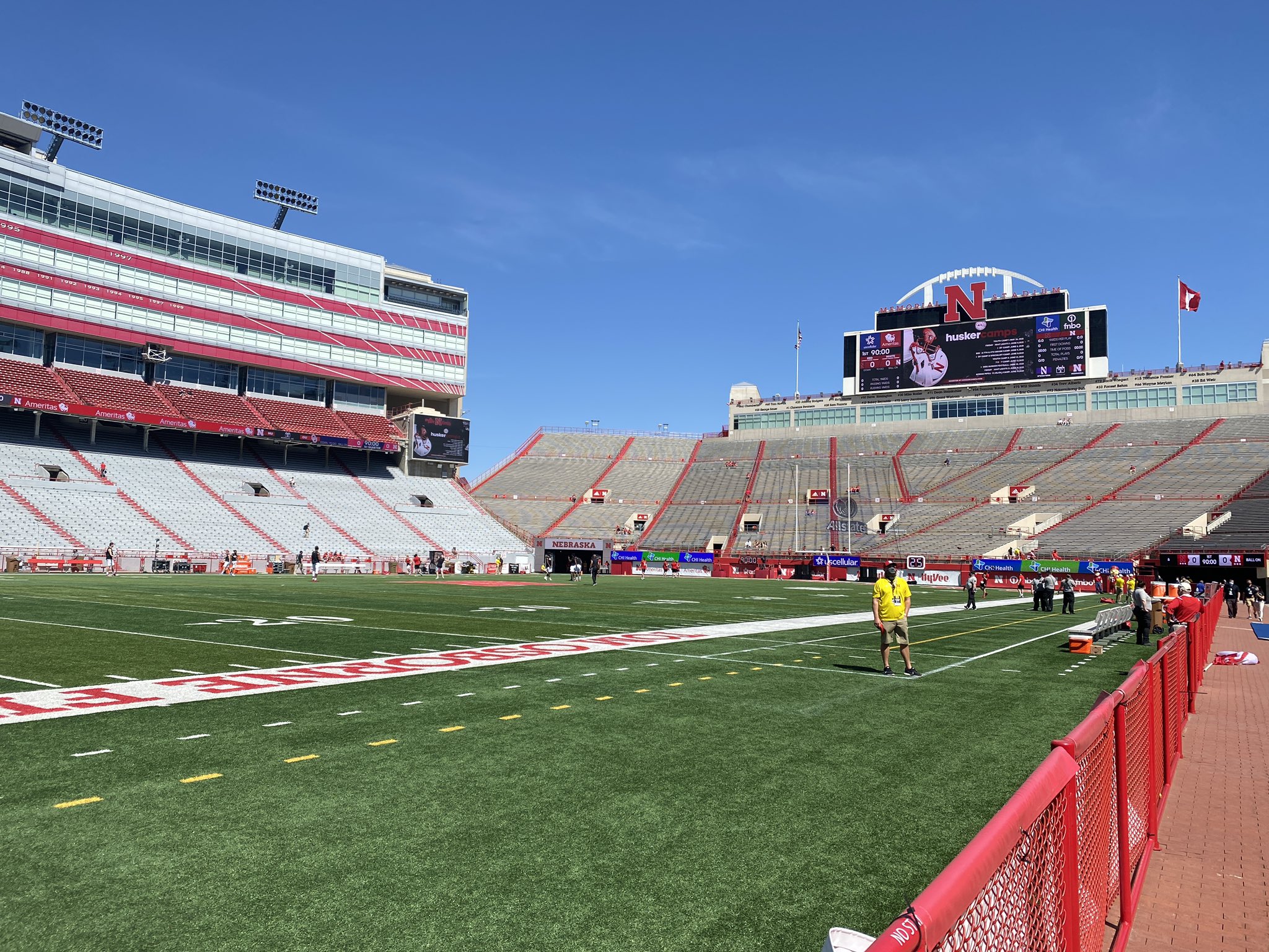 Four camps open to Husker fans