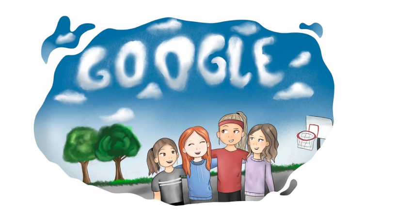 Doodle For Google Contest 2021 WINNERS!! I am strong because 