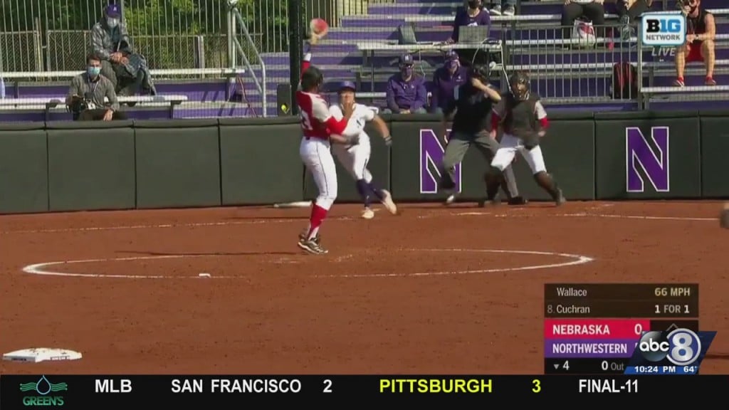 Husker Softball Falls To Northwestern