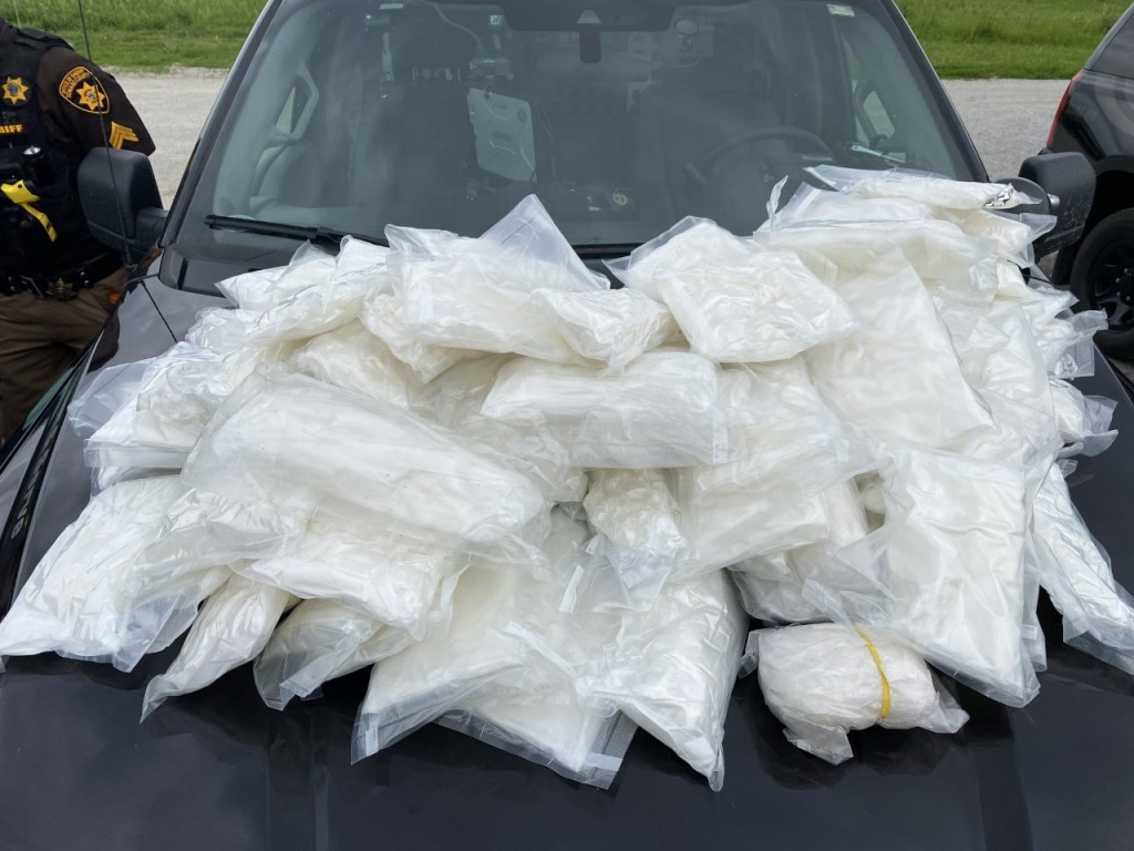 100 lbs of meth seized