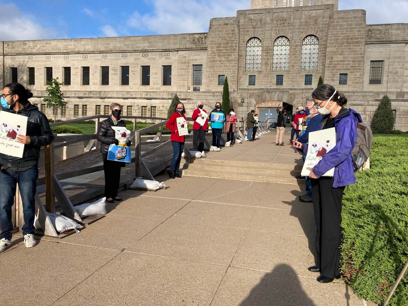 Local orgs hold vote vigil in support of meatpacker protections bill - Vimarsana News