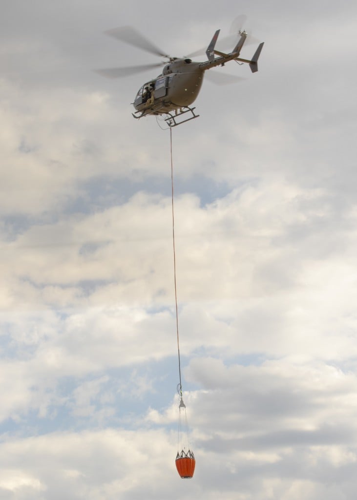 1 376th Aviation Lands A Lakota Helicopter At Local Hospital