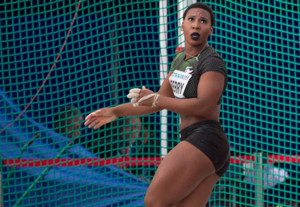 Gwen Berry At The 2018 Golden Spike Meeting In Ostrava Czech Republic