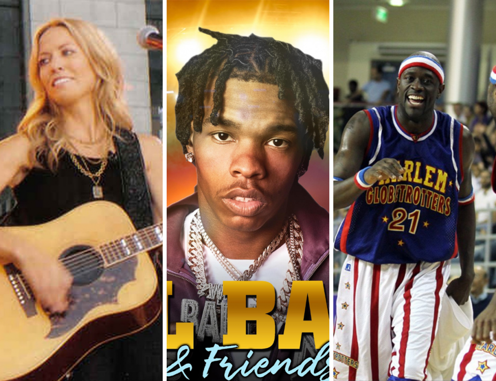 Sheryl Crow, Lil Baby, and the Harlem Globetrotters
