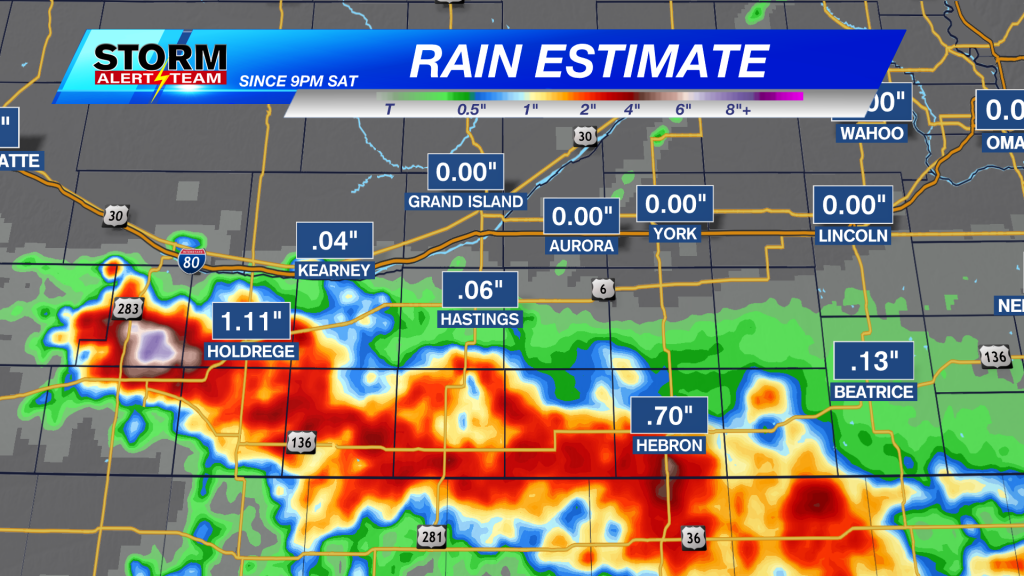 RAIN TOTALS