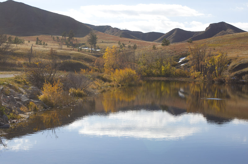 Fort Robinson Sra; Buttes; Fall; Carter P. Johnson Lake