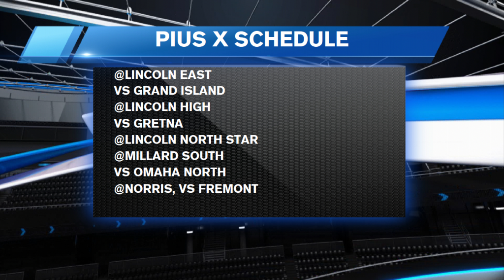 Pius X Schedule