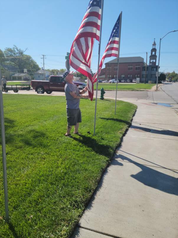 Midday Interview Avenue of Flags Fundraiser in Beatrice