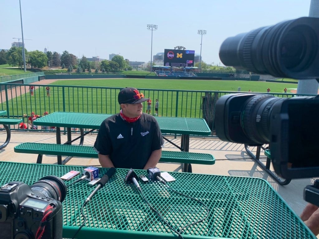 Husker baseball Interview