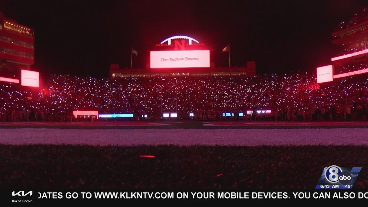 How Memorial Stadium 'light show' turned into new Husker tradition