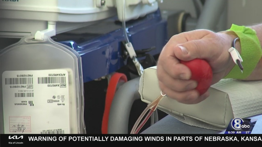 Severe Shortage At Nebraska Community Blood Bank