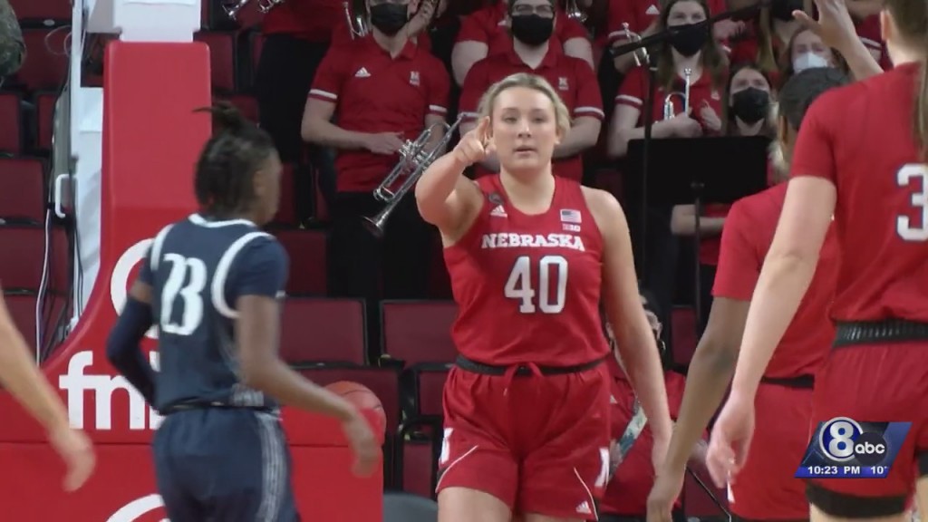 Nebraska Women's Basketball Beats Penn State, 76 61