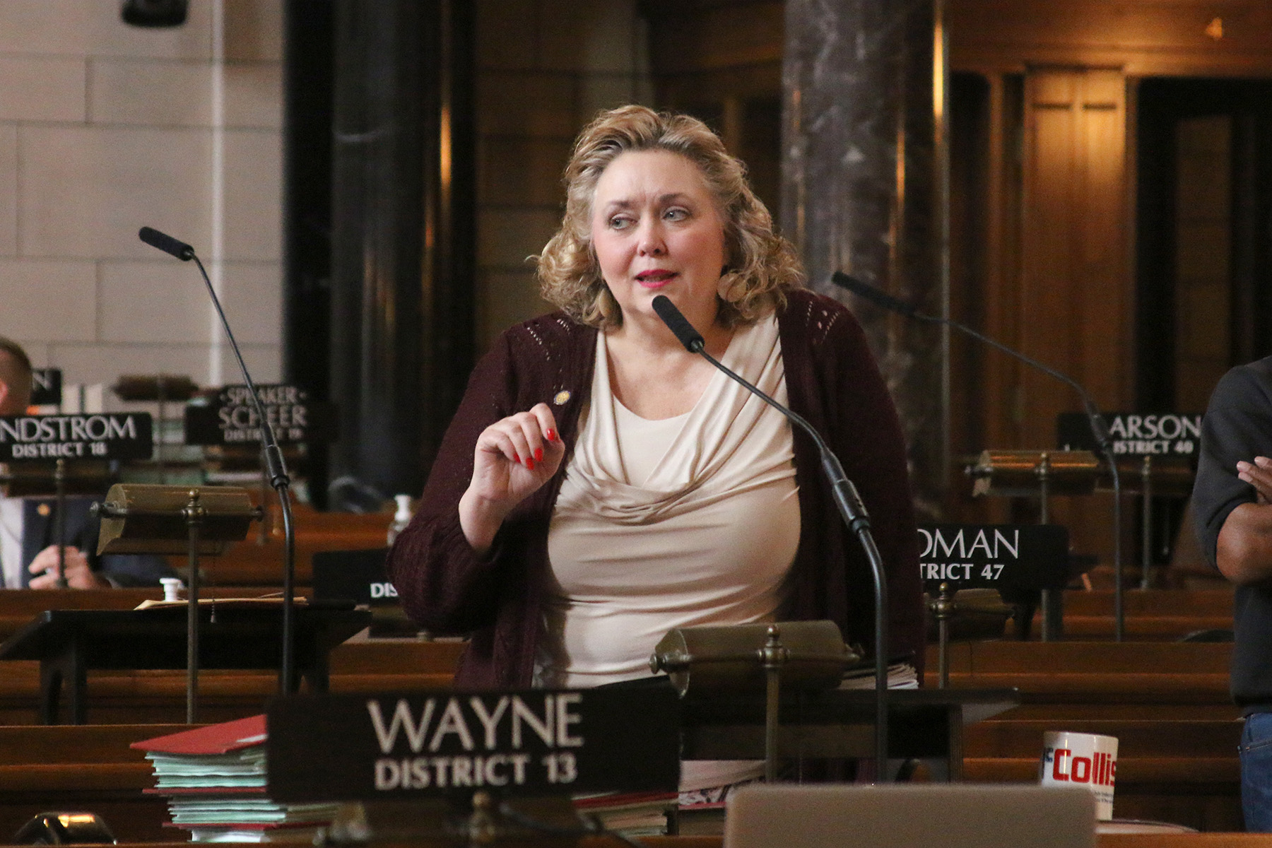 Nebraska Sen. Carol Blood and Carole Baskin of "Tiger King" team up