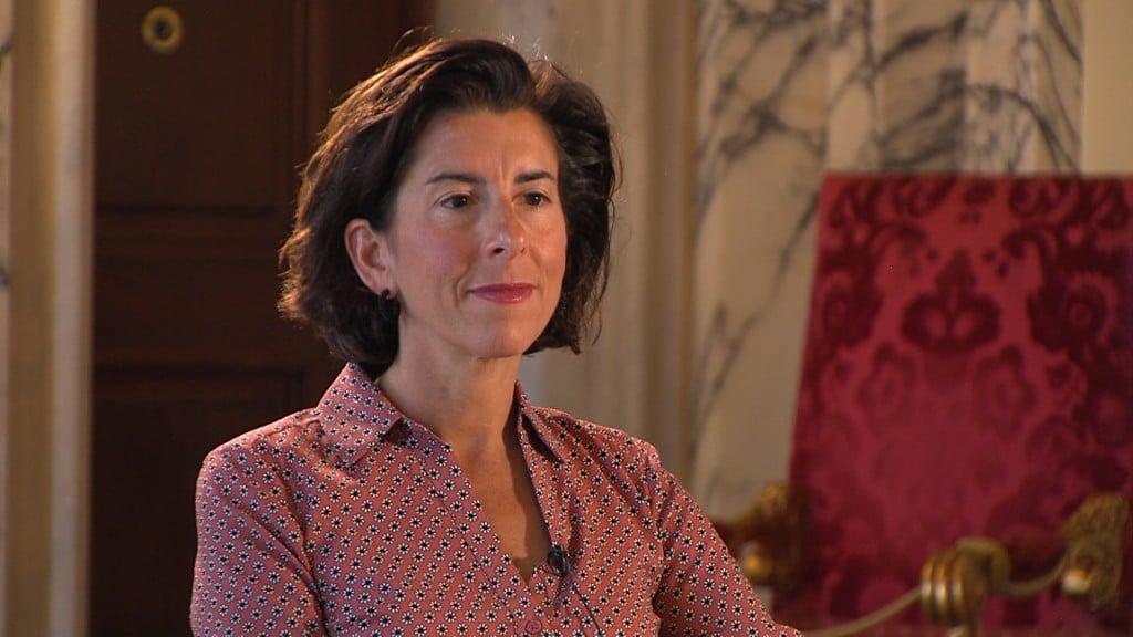 Watch Live: Secretary Raimondo Hosting Lecture On International Affairs At Brown University