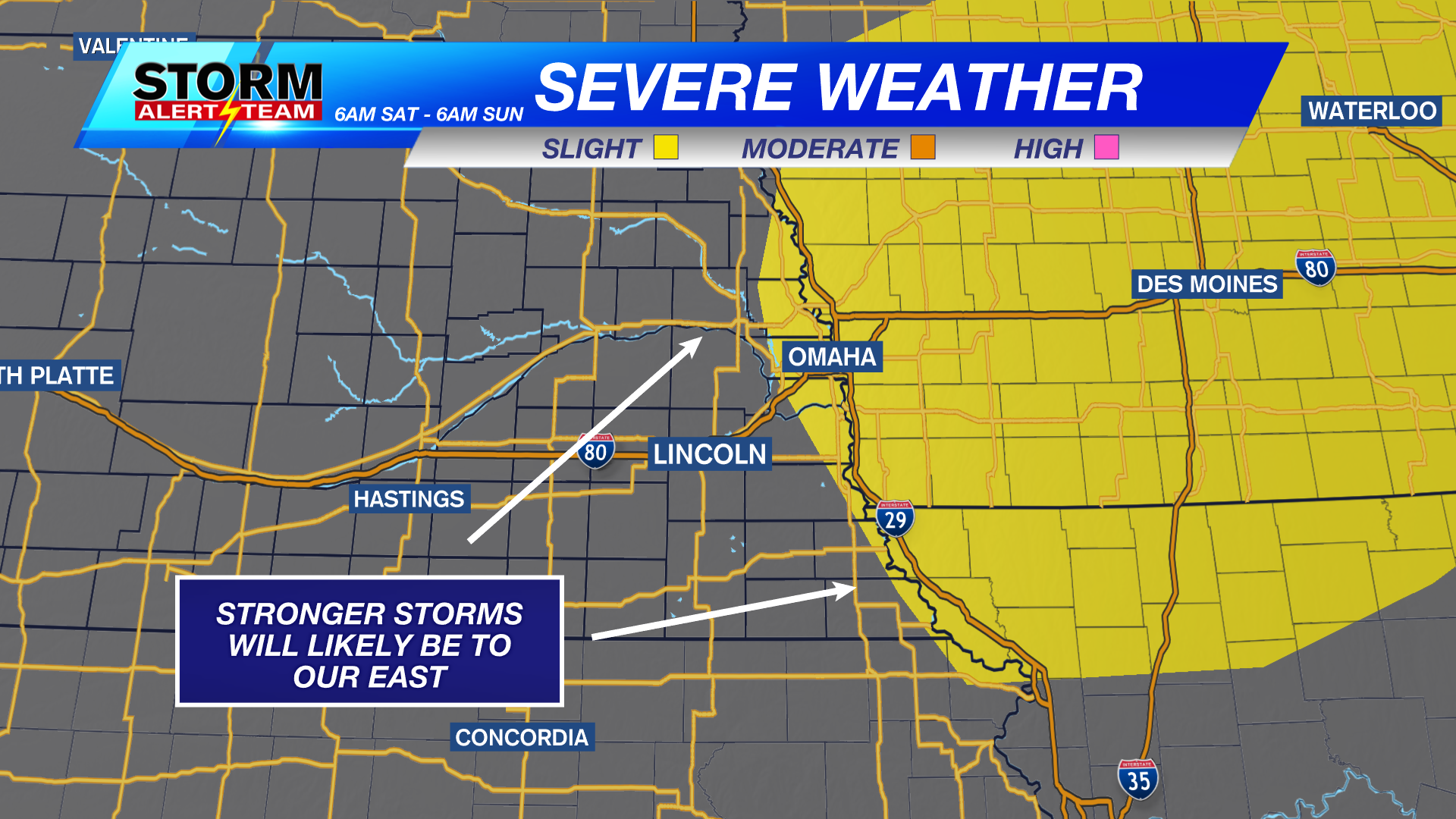 Weather pattern turning more unsettled for the weekend