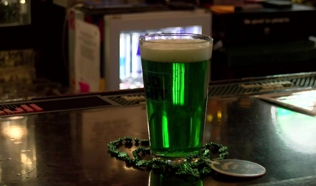 Green Beer at McKinney's Irish Pub