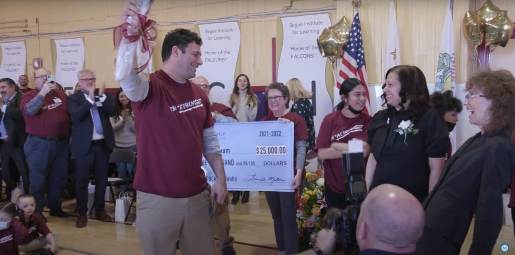 Central Falls Teacher With Unique Approach To Bringing Learning To Life, Awarded Milken Education Award For Excellence