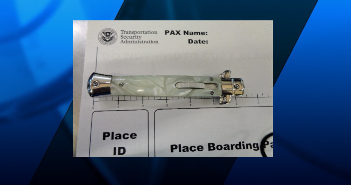 Knife Found In Carry On Bag At T.f. Green